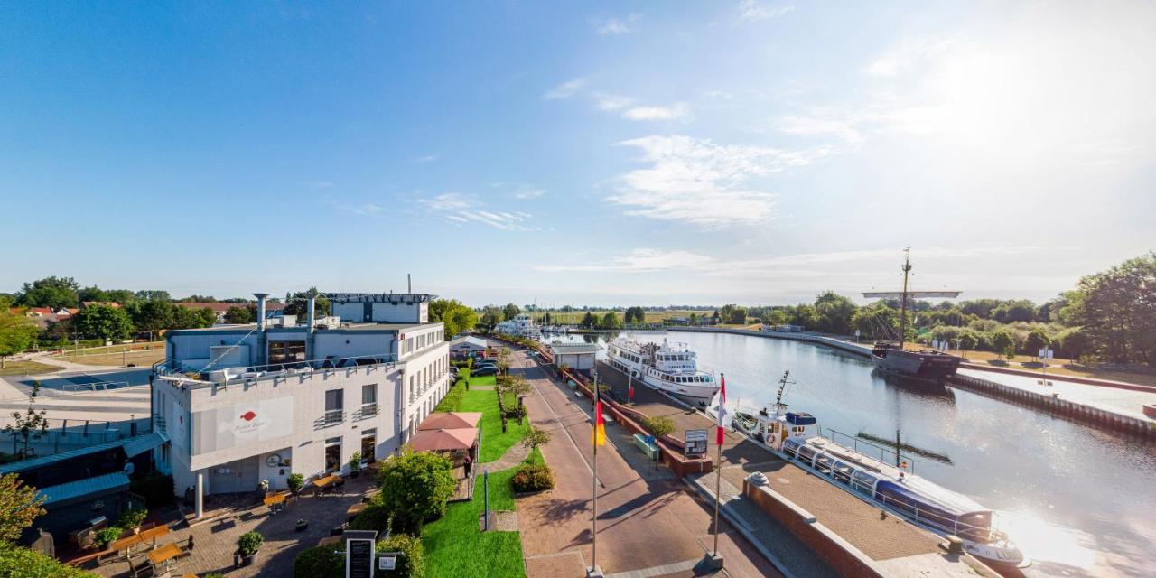 Hafenhotel Pommernyacht Ueckermünde Dış mekan fotoğraf